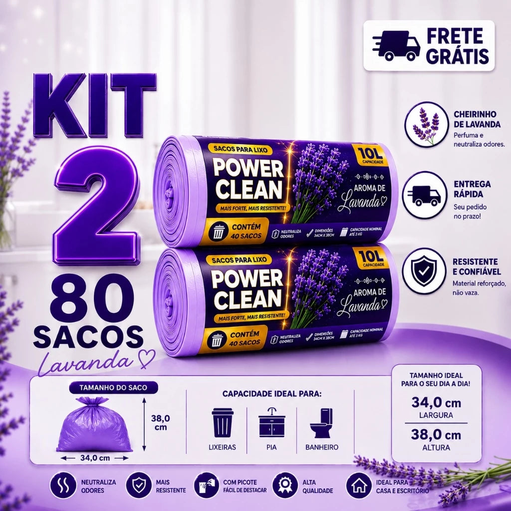 Saco De Lixo Perfumado