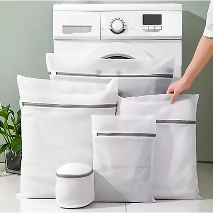 Kit Com 5 Sacos De Lavar
