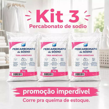 Kit 3 Tira Manchas Definitivo